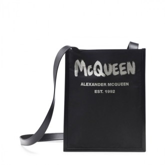 Alexander Mcqueen - Black Leather Bag