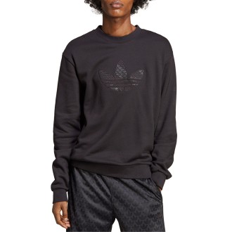 Adidas Felpe Girocollo Uomo Black