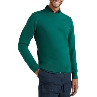 1985 CREW NECK SWEATER PREP GREEN