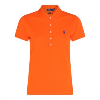 Polo Ralph Lauren - Orange Cotton Julie Polo Shirt