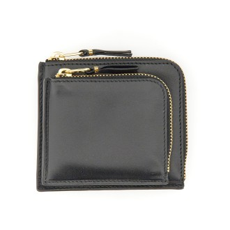 comme des garcons wallet zipped wallet