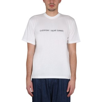 sunnei crewneck t-shirt