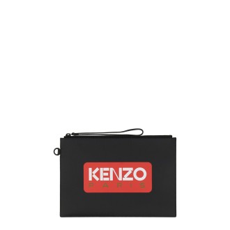 kenzo clutch with logo