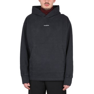 acne studios logo hoodie