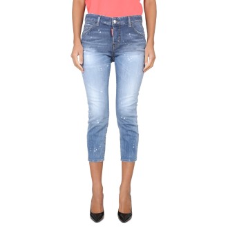dsquared five-pocket pants
