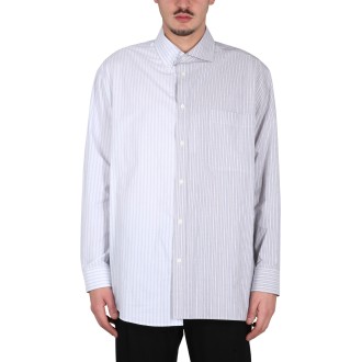mm6 maison margiela spliced shirt