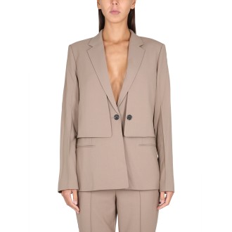 helmut lang single-breasted blazer