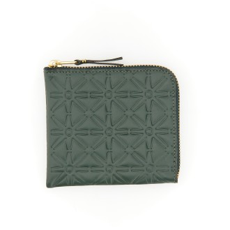 comme des garcons wallet zipped wallet