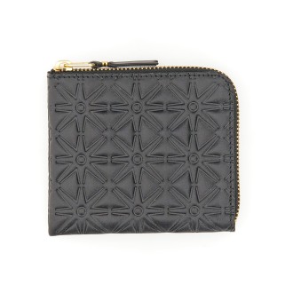 comme des garcons wallet zipped wallet