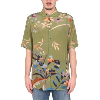 etro flower print shirt