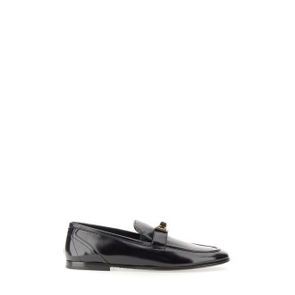 dolce & gabbana leather loafer