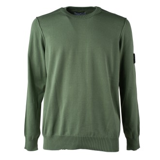 Maglia girocollo verde