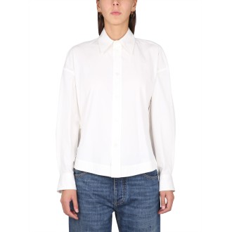 bottega veneta compact cotton shirt