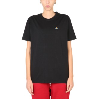 vivienne westwood orb t-shirt with logo