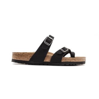 Ciabatta Donna Black BIRKENSTOCK Pelle