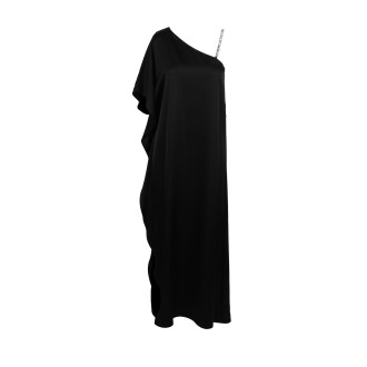 Alice Olivia 'Tae' One-Shoulder Asymmetrical Long Dress 6