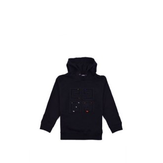 FELPA IN COTONE CON CAPPUCCIO