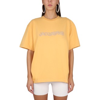 jacquemus t-shirt with logo