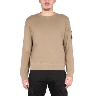 c.p. company sweatshirt with logo