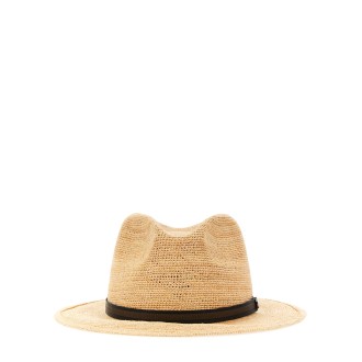 borsalino argentina raffia crochet hat fine