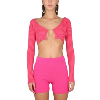 jacquemus le maille pralù top
