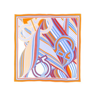 ferragamo scarf with print