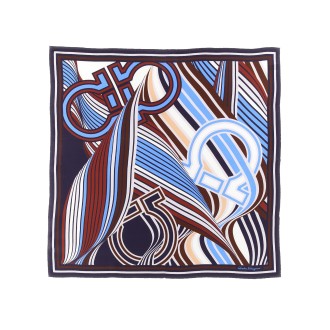 ferragamo scarf with print