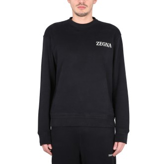 zegna carbon sweatshirt