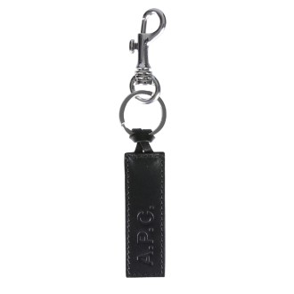 a.p.c. keychain with logo