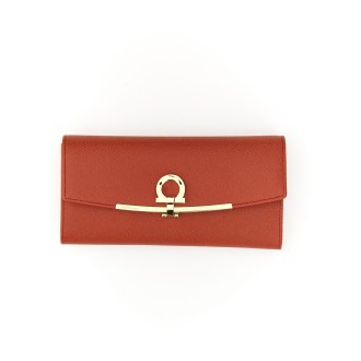 ferragamo continental gancini wallet