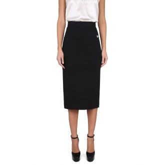 dolce & gabbana midi skirt