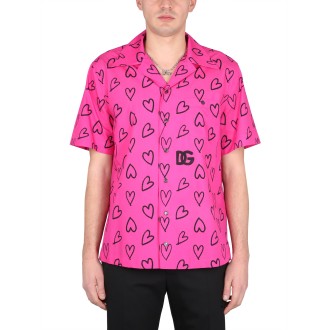 dolce & gabbana bowling shirt