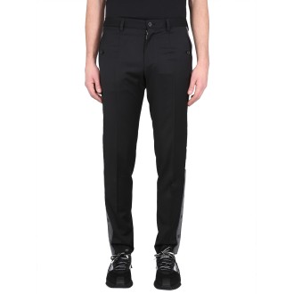 dolce & gabbana stretch wool pants