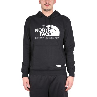 the north face sweatshirt with logo embroidery