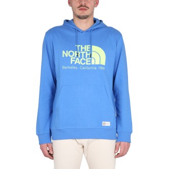 the north face sweatshirt with logo embroidery