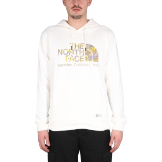 the north face sweatshirt with logo embroidery