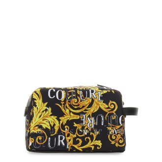 versace jeans couture clutch bag with baroque print