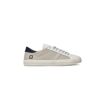 Sneakers HILL LOW ARGEGNO, di D.A.T.E., da uomo. Modello stringato, caratterizzato da inserto sul retro in pelle. Dettaglio logo. 