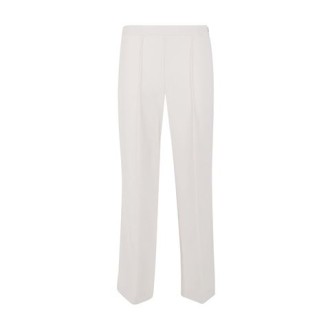 Pantalone ORIANA, di Max Mara S, da donna, colore sabbia. Modello piega stirata sulla gamba. Chiusura con zip invisibile sul fianco. Vestibilità comoda. 