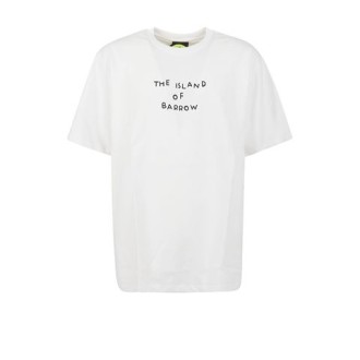 T-shirt di Barrow, da uomo, colore bianco. Modello in cotone a manica corta. Caratterizzato da dettaglio logo island sul retro e scritta sul davanti. Scollo tondo. Vestibilità regolare. 