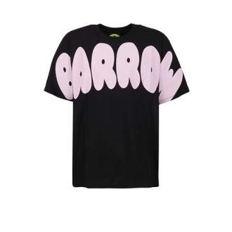 T-shirt di Barrow, da uomo, colore nero. Modello in cotone, a amaniche corte. Caratterizzato da logo sul retro e scritta grade a contrasto sul davanti. Scollo tondo. Vestibiltà regolare.  