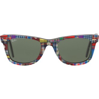 Wayfarer RB2140 1135 top texture plaid on black