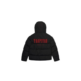 Trapstar Decoded Hooded Puffer 2.0 Jacket Infrared Edition