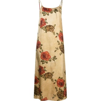 UMA WANG slip dress with print