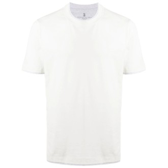 BRUNELLO CUCINELLI T-SHIRT GIROCOLLO SLIM FIT M0T617427CA819