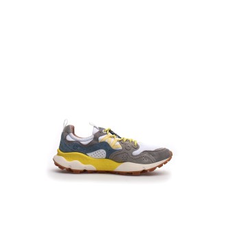 YAMANO 3 MAN SUEDE MESH WHITE-AZURE