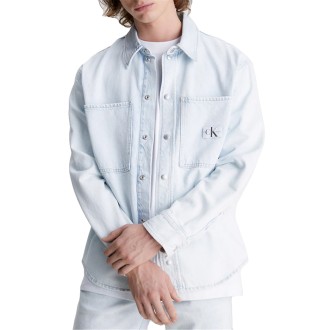 RELAXED LINEAR DENIM SHIRT DENIM LIGHT