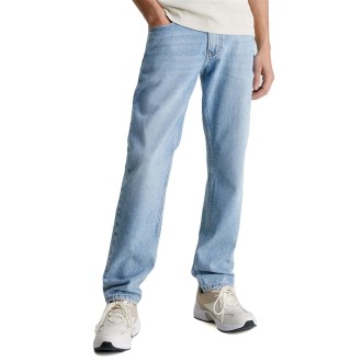 Calvin Klein Jeans Jeans Straight Uomo Denim Light