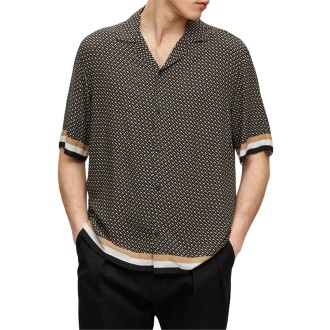 Boss Camicie Camicie Maniche Corte Uomo Medium Beige