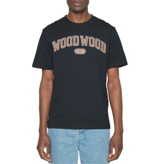 Wood Wood T-shirt Manica Corta Uomo Navy